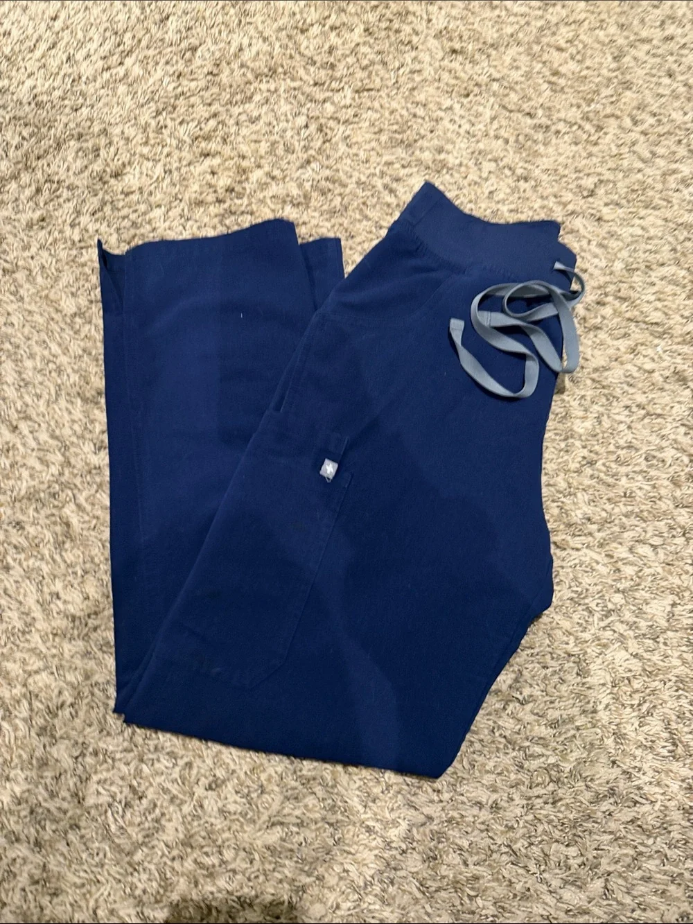 Women’s Navy Figs Kade Cargo Small Petite